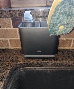 OXO Stainless Steel Good Grips Sinkware Caddy, One Size 62 710IEWlTAtL