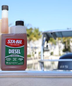STA-BIL Diesel Fuel Stabilizer And Performance Improver - Keeps Diesel Fuel Fresh For Up To 12 Months - Lubricates And Cleans The Fuel System - Treats up to 320 Gallons per 32 fl. oz. (Pack of 4) 32 Fl. oz. (Pack of 4) 10 710IU51GL