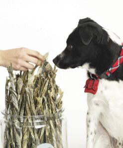 Alternative view of Polkadog Crunchy Cod Skins Dog Sticks - Cod Skins treats for Dogs - All-Natural Pet, Dog Treats - Savory, Healthy Fish-Skin Puppy Treat - Alaskan Treats for Pets - 2 lb. 2 Pound (Pack of 1) Regular