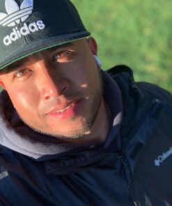 adidas Originals Men's Trefoil Chain Flatbrim Snapback Cap, One Size Black/White 27 710J2eZiYTL