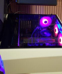 upHere RGB LED 120mm Case Fan,Quiet Edition High Airflow Adjustable Color LED Case Fan for PC Cases, CPU Coolers,Radiators System,5-Pack / C8123 63 710J5SRiAdL