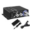 Kinter K2020A+ Limited Edition Original Tripath TA2020-020 Class-T Hi-Fi Audio Mini Amplifier with 12V 5A Power Supply Black 32 710JAFy1 L