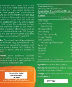 Alternative view of Apricot Kernels (Seeds) 2lb / 32oz Bag (Resealable) Raw and Bitter