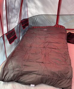 TETON Sports Mammoth Queen Size Sleeping Bag- Double Sleeping Bag – A Warm Bag The Whole Family can Enjoy – Great Sleeping Bag for Camping, Hunting and Base Camp. Compression Sack Included Grey Mammoth 20F 31 710K6s3 TsL