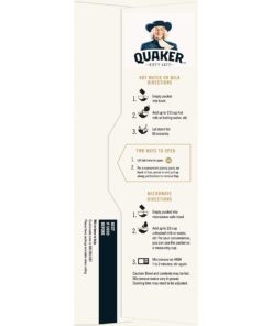 Quaker Instant Oatmeal Maple Brown Sugar, Breakfast Cereal, 10-Packet Boxes (Pack of 4) 16 710KEBLbXGL