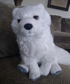 Wild Republic Arctic Fox Plush, Stuffed Animal, Plush Toy, Gifts for Kids, Cuddlekins 12 Inches 26 710KPf1U02L