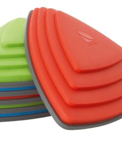 GONGE River Stones - The Original Non-Slip Stepping Stones for Kids - Balance, Coordination, Motor Skills - Vibrant Colors - Set of 6 24 710LBKzc40L