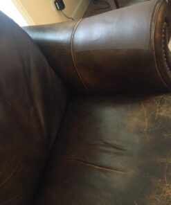 Pelle Patch - Brown Leather Patches for Furniture - 25 Colors Available - Original 8x11 - Brown 30 710LPwiHk1L