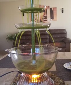 Nostalgia Vintage Collection Lighted Party Fountain Original 25 710LSdrrPL