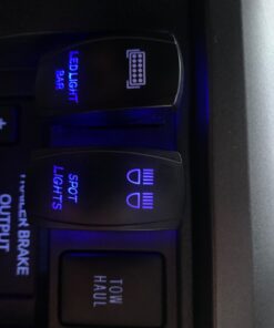 MicTuning MIC-LSS1 5Pin Spot Rocker Switch On-Off LED Light 20A 12V, Blue 25 710LUv1x0bL