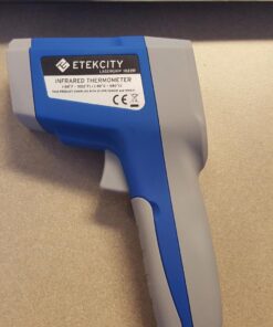 Etekcity Digital Thermometers Non-contact-58°F ~1022°F (-50°C ~ 550°C) ith Adjustable Emissivity & Max Measure for Meat Refrigerator Pool Oven, Blue 58 710LpnZlXL