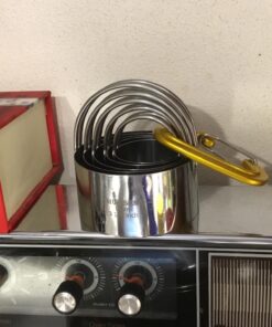 HULISEN Biscuit Cutter Set (5 Pieces/Set), Round Cookies Cutter with Handle, Professional Baking Dough Tools, Gift Package 5 Sizes - Flat 51 710M2VjuOTL