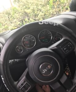 Jeep Steering Auto Wheel Cover With Fancy Jeep Keychain 26 710M3urEO9L