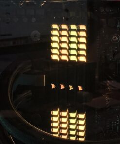 CORSAIR VENGEANCE RGB 32GB (4x8GB) DDR4 3000MHz C15 Desktop Memory - Black RGB - Black 32GB (4x8GB) 43 710MJgrE2GL