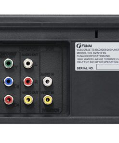 Alternative view of Funai Corp. DV220FX5 Dual Deck DVD and VHS Player