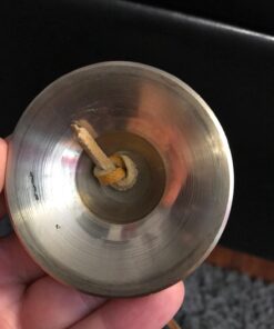 3” Tingsha Bell Cymbals Set - Om Nama Shivay Embossed Tibetan Chimes - Great for Yoga, Meditation, Spiritual, Mindfulness or Relaxation - Handmade in Nepal 19 710N D652oL