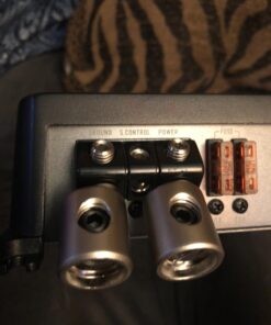 KnuKonceptz Offset Power/Ground Input Wire Gauge Reducer 0-4 Gauge 1/0 Pair with Heat Shrink 30 710NFBrkeoL