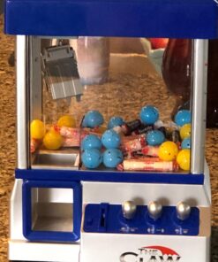 Toy Grabber Claw Machine For Kids – Electronic Arcade-Style Game for Kids and Parties – Ideal For Use With Small Toys / Candy – Features LED Lights and Sound Effects, 13.5 x 10 x 7.5 inches 13 710NlyjJ6bL