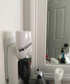 Amerelle Motion Sensor Night Light - LED Plug In Night Light With Sensor That Lights Up When It Auto Detects Motion - Wide 100 Degree Detection Zone - Ideal for Bathroom & Nursery - (73092CC) 1 35 710NpTTeFuL