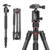 Neewer Carbon Fiber 66 inches/168 centimeters Camera Tripod Monopod with 360 Degree Ball Head,1/4 inch Quick Shoe Plate,Bag for DSLR Camera,Video Camcorder,Load up to 26.5 pounds/12 kilograms 95 710OmgIx0nL