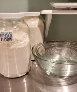 Paksh Novelty 1-Gallon Glass Jar Wide Mouth with Airtight Plastic Lid - USDA Approved BPA-Free Dishwasher Safe Mason Jar for Fermenting, Kombucha, Kefir, Storing and Canning Uses, Clear (4 Pack) Plastic Lid, 4 Pack 36 710Pmu1UjnL