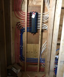 Viega 50243 1/2-Inch PureFlow Zero Lead Poly Alloy PEX Crimp Manabloc With 24 Ports - 15 Cold 9 Hot 31 710PoPGisgL