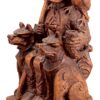 Dryad Design Seated Norse God Odin Statue Wood Finish 32 710Q4I18GTL