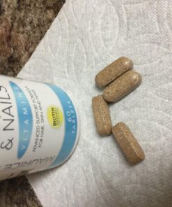 Mauricettes Hair Skin and Nails Vitamins - Blend of Over 20 Ingredients - Collagen Biotin Keratin - Natural Growth & Strengthener 16 710Q4PK3QL