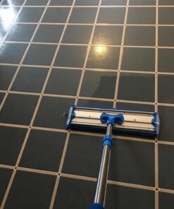 18" Professional Microfiber Mop - Hardwood Floor Mop - Dry & Wet Mop for Wood, Laminate, Tile, Vinyl Floors | Washable Pads | Wet & Dust Mopping | Adjustable Handle + 1 Microfiber Cloth Mop Kit with Telescoping Handle 60 710QPgBf03L