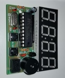 MiOYOOW 4-Digit Digital Clock Kits with PCB, DIY Alarm Clock Soldering Project Kit for Learning Electronics Soldering Practice with English Instructions 1 Pack-4 Digit Clock Kit(0.56 Inch) 101 710QrGNXbUL