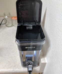 Brita XL 27 Cup Dispenser with 1 Standard Filter, Made without BPA, UltraMax, Black (Package May Vary) 18 Cup Water Dispenser + 1 Filter 23 710R5o44G4L