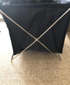 Foldable Shoe Cover Holder (Blue) with Bonus: Please Use Shoe Covers, Double Sided, Door Hanger Blue 25 710ROTtQFZL