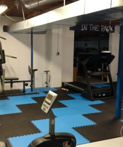 BalanceFrom Puzzle Exercise Mat with EVA Foam Interlocking Tiles for MMA, Exercise, Gymnastics and Home Gym Protective Flooring, Multiple Sizes Black 1/2" Thick, 24 Square Feet 44 710SH2xMMuL