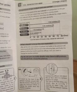 DIY CO2 Generator System Kit with Pressure Gauge Air Flow Adjustment Valve - Pressurized CO2 Kit for Aquarium Plants Tube Valve for Bottle - CO2 Regulator Aquarium for CO2 Diffuser - Grow System 55 710SnlqxgqL