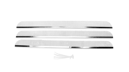 Camco Flying Insect Screen for Dometic Refrigerator Vents - Protects from Flying Insect Nests, 20” x 1-1/2” Stainless Steel Mesh, RS 600 - (3 Pack) (42149) 20" X 1.5" RS600