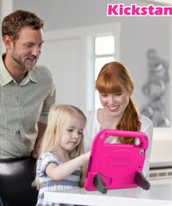 AVAWO Kids Case for iPad Mini 1 2 3 - Light Weight Shock Proof Handle Stand Kids for iPad Mini, iPad Mini 3rd Generation, iPad Mini 2 with Retina Display - Rose Magenta/Rose 17 710TgAu3v8L