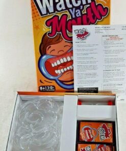 Watch Ya' Mouth - Family Edition | 143 Authentic, Hilarious, Durable Family-Friendly Phrase Cards Party Game - Game Night for Kids, Teens, and Adults Base Game 25 710UiikWe L