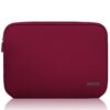 ARVOK 15 15.6 16 inch Laptop Sleeve Ultra-Thin Case MacBook pro 16 inch Sleeve Water-Resistant Notebook Computer Pocket Tablet Briefcase Carrying Bag/Pouch Skin Cover for HP/Dell/Lenovo/Asus/Acer 15 inch Wine Red