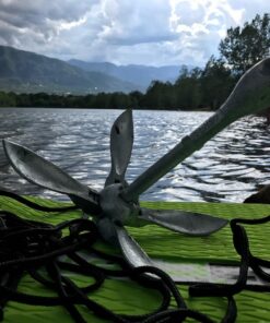 Best Marine Kayak Anchor, 3.5 Pound Anchor Kit for Kayaks, Canoes, SUP Paddle Boards & Jet Skis, Fishing, Boating & Kayaking Accessories Silver 28 710WBjJ68DL