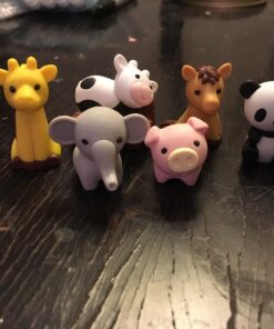 Iwako Japanese Puzzle Take Apart Erasers Zoo Animals Set of 7 1-Pack 24 710Wp9B 4BL