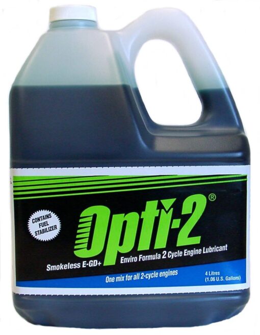 Opti-2 20044-1 1 Gal Enviro Formula 2-Cycle Engine Lubricant w/ Fuel Stabilizer