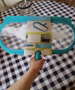 Intex 29051E Leaf Rake for Above Ground Pool Maintenance, 1-Pack, Blue 11 710Y58HkY0L