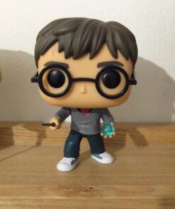 Funko Harry Potter Harry w/Prophecy (BD) Pop Figure, Gray 19 710YflIgixL