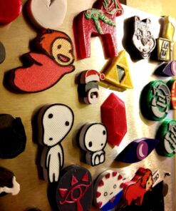 Creative Hobbies 100 Pcs Industrial Ceramic Circle Magnets 11/16 Inch Flat - 18mm Round Disc - 3/16" Thick - Ferrite Magnets Bulk for Crafts, Science & Hobbies, Refrigerator or Whiteboard 32 710Yhk8 taL