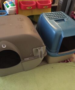 Omega Paw Self-Cleaning Litter Box, Pewter 40 710ZC9JXO7L