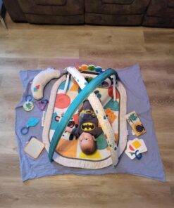 Baby Einstein 4-in-1 Kickin' Tunes Music and Language Play Gym and Piano Tummy Time Activity Mat Kickin Tunes 4-in-1 Mat 31 710ZEN2x6zL