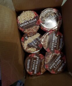 Quaker Instant Oatmeal Express Cups, Maple & Brown Sugar, 1.69 Ounce (Pack of 12) 41 710ZkrqwCfL 4