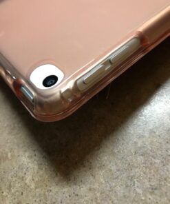 MoKo Case Fit iPad Mini 5 2019 (5th Generation 7.9-inch) iPad Mini 4, Slim Smart Shell Stand Folio Protective Cover with Soft TPU Translucent Frosted Back, Auto Wake/Sleep - Rose Gold 71 710a4w5sLML