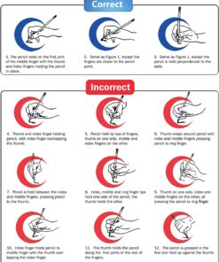 The Pencil Grip Pencil Grips, Universal Ergonomic Writing Aid For Righties And Lefties, Glitter Pencil Grippers, Assorted Colors, 6 Count - TPG-11206 6 Count (Pack of 1) 16 710aXGZKFLL