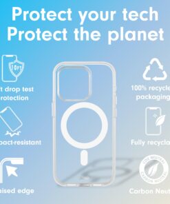 Sonix | Compatible with MagSafe iPhone 15 Pro | 10ft Drop Tested | Clear 11 710b9PPQnQL